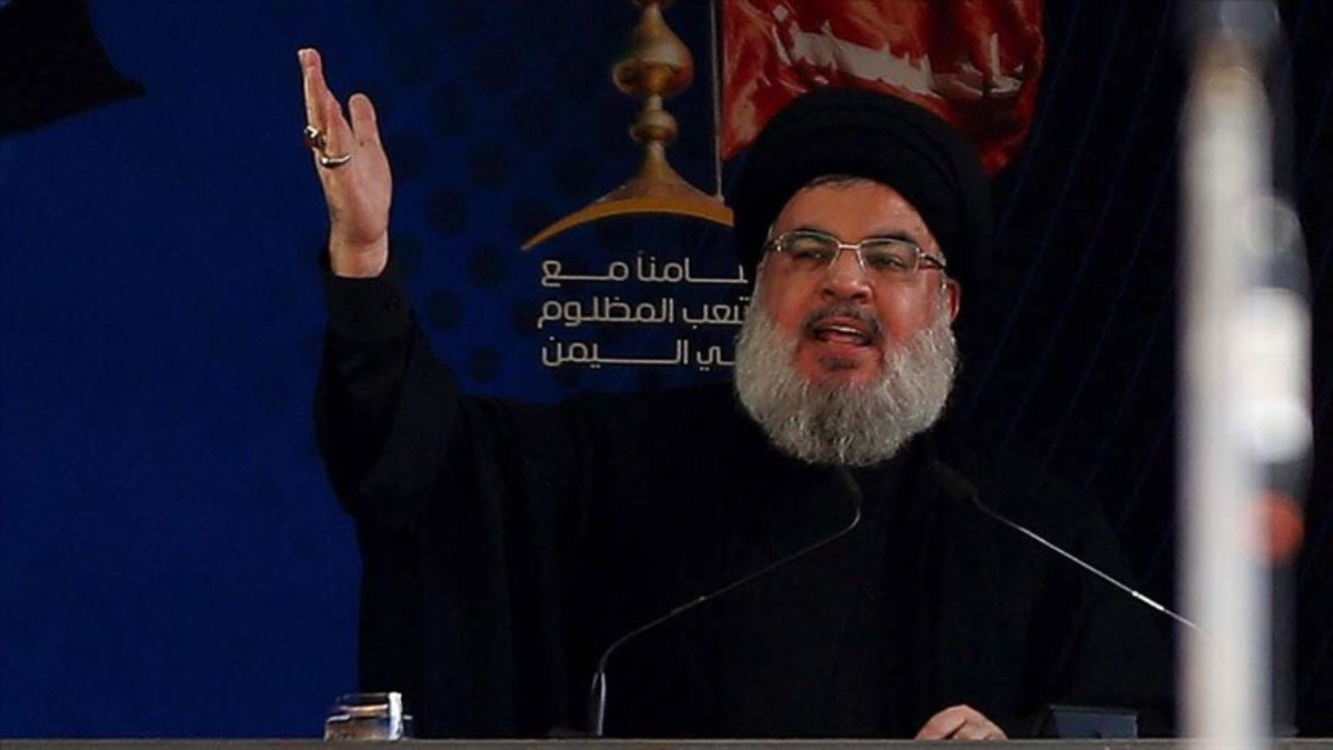 Hizbullah başkanı Nasrallah: İsrail'i taş evresine çeviririz