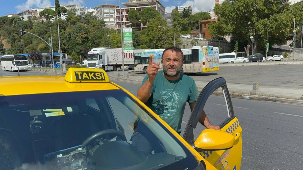 İstanbul Üsküdar'da kontrole takılan taksici üst üste iki ceza yedi
