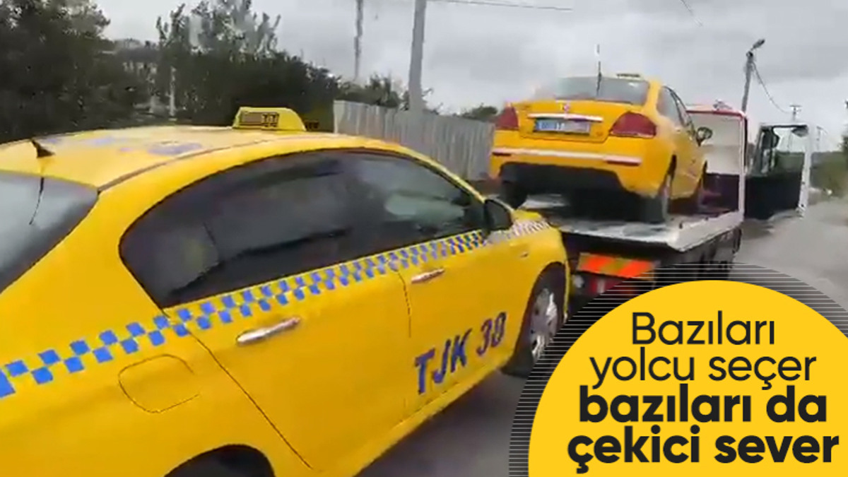 İstanbul'da müşteri seçen taksicinin ruhsatı askıya alındı