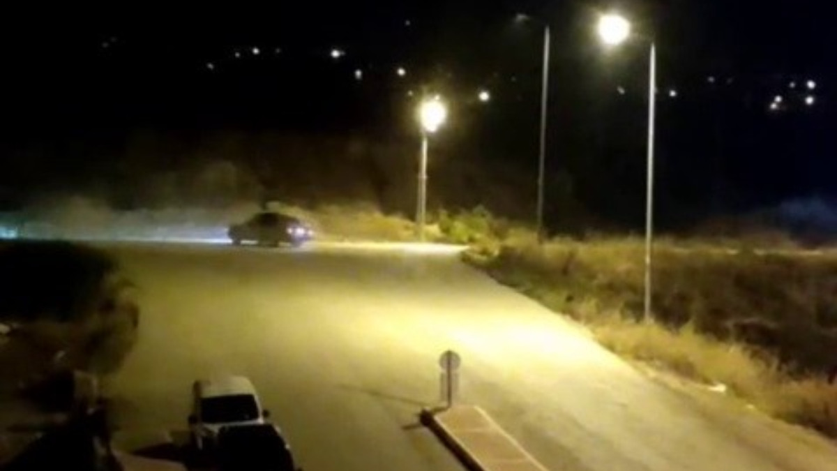 Karabük'te drift atan şoför cezadan kaçamadı: 20 bin lira ödeyecek