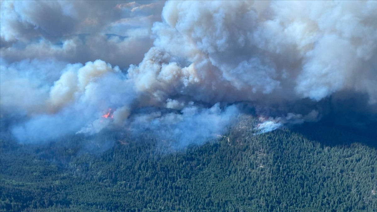Kanada'da 800'e yakın orman yangını hala denetim altına alınamadı